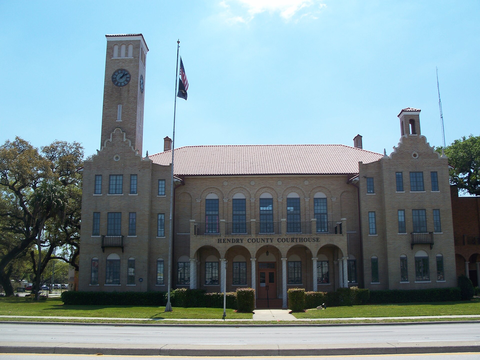 LaBelle, Florida: Old Hendry County Courthouse: