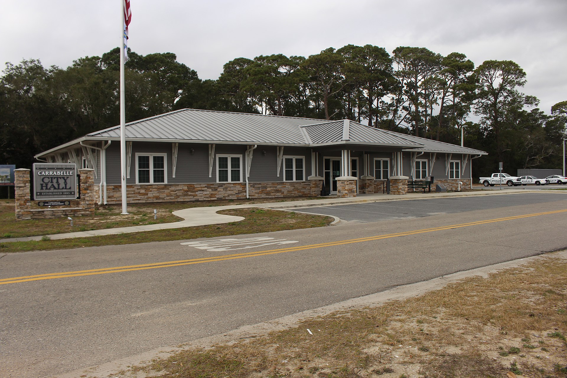 Carrabelle City Hall and Police Department - Carrabelle, Franklin County, Florida