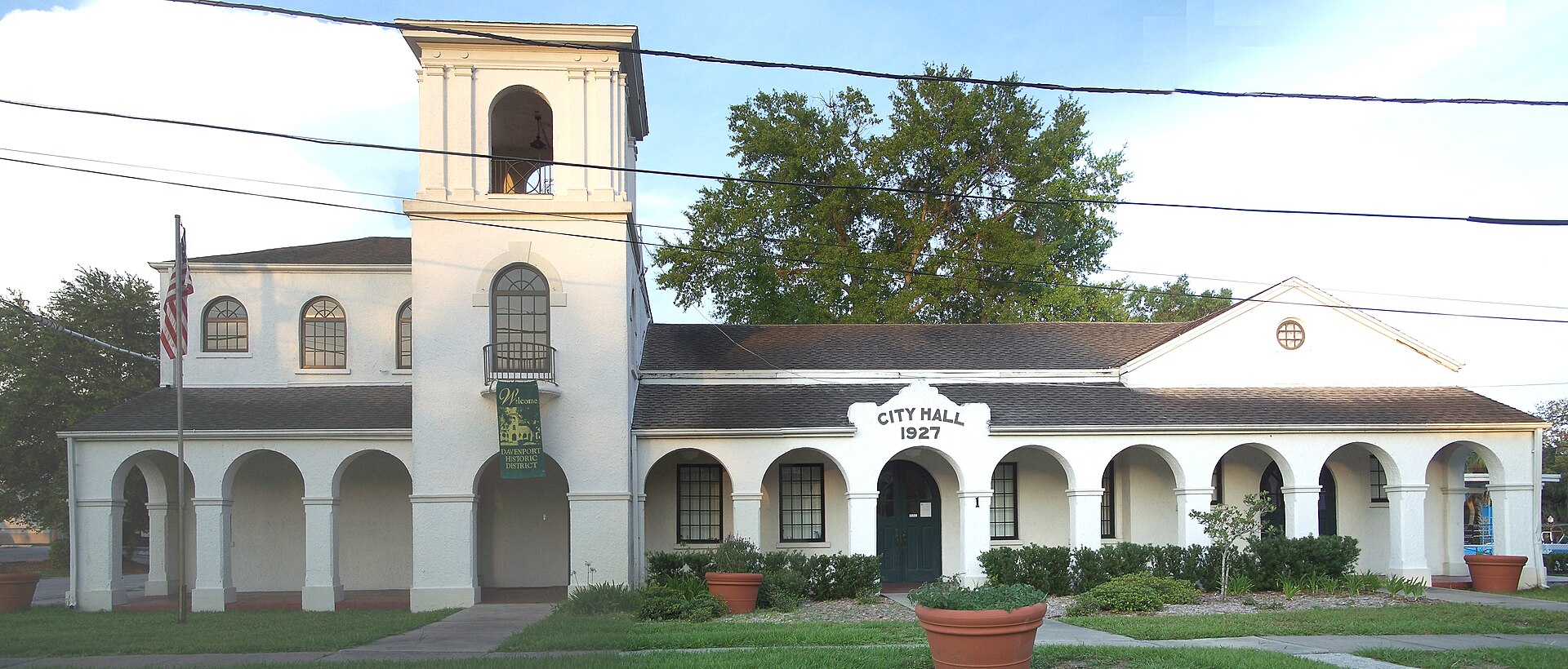 Davenport: Davenport Historic District: City hall — Florida