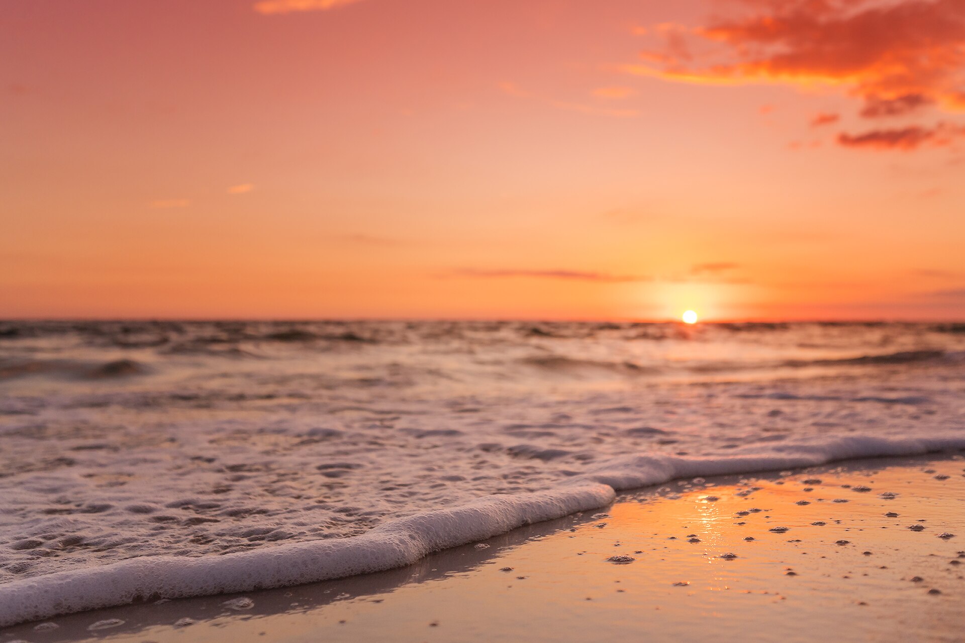 This is a sunset photograph taken on the beach in Destin Florida By Jubilee Photography https://www.jubileephotography.com