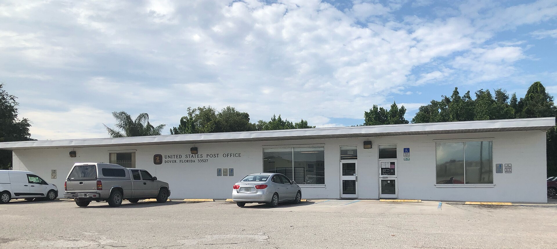 The post office in Dover, Florida.
