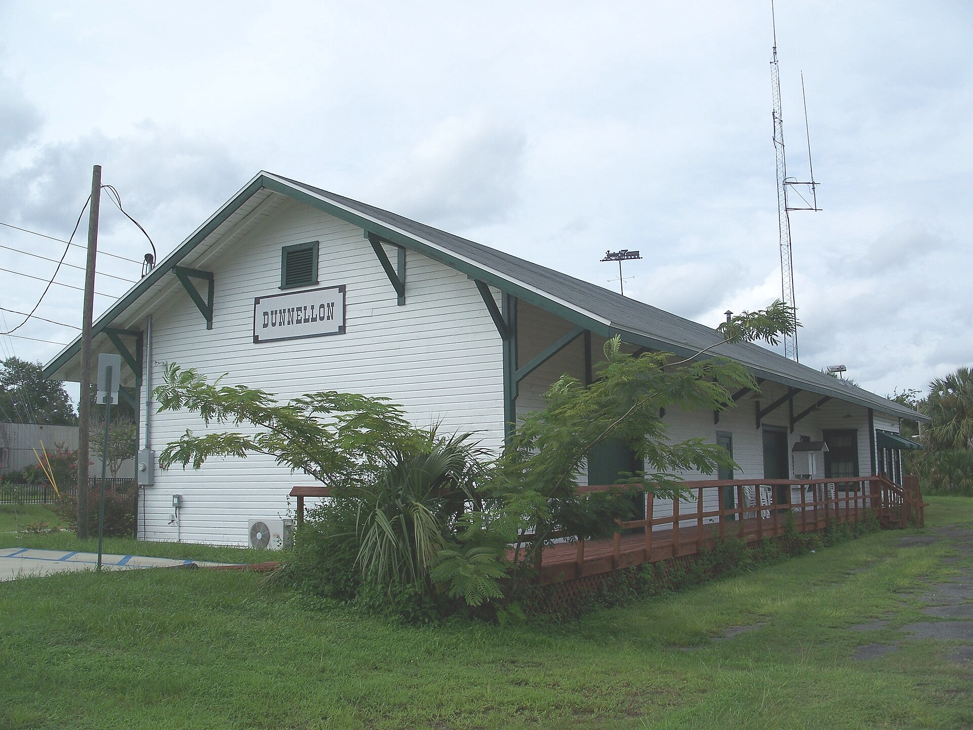 Dunnellon, Florida: Old Atlantic Coast Line Train Station