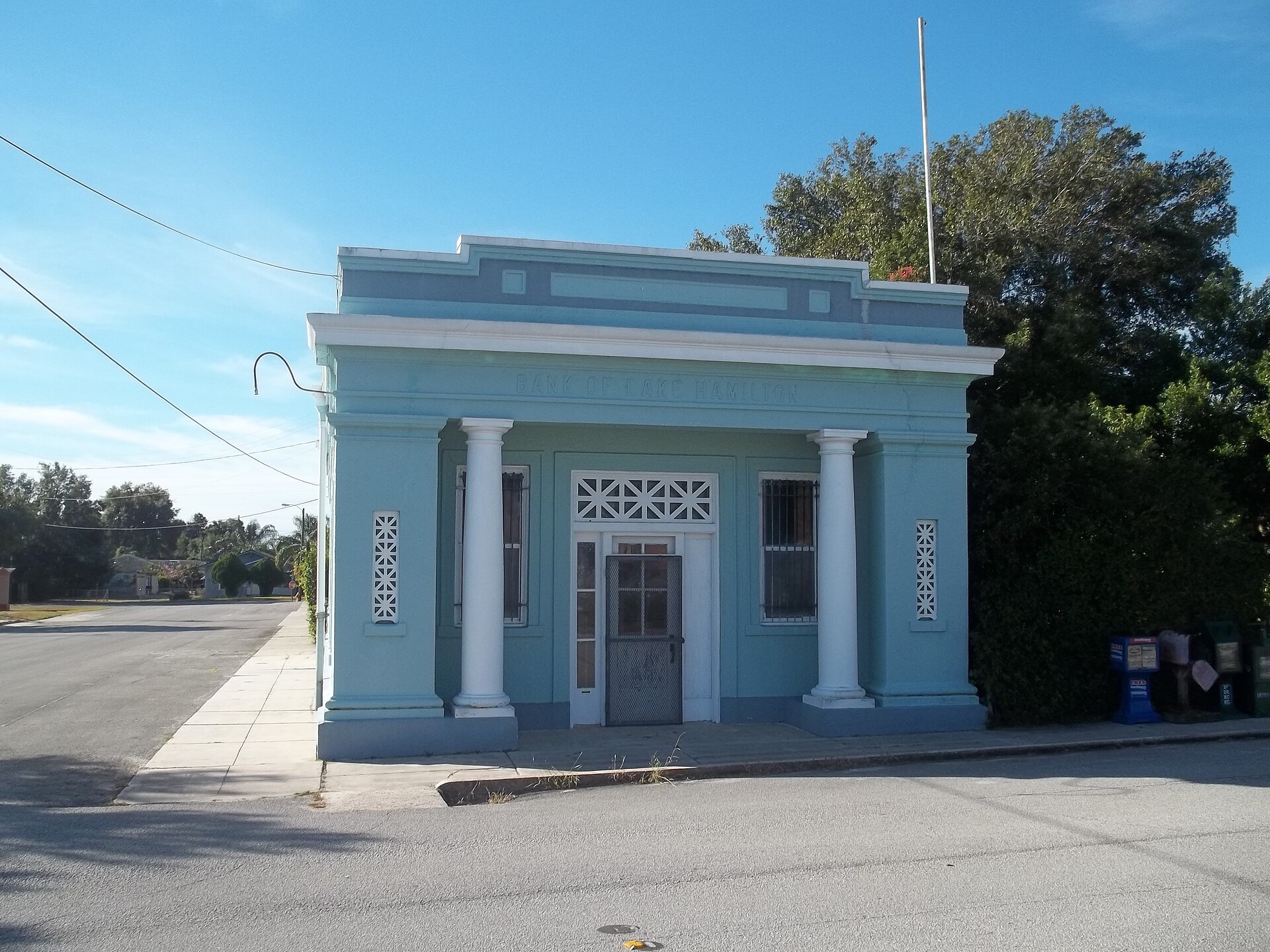 Lake Hamilton, Florida: Old First National Bank of Lake Hamilton