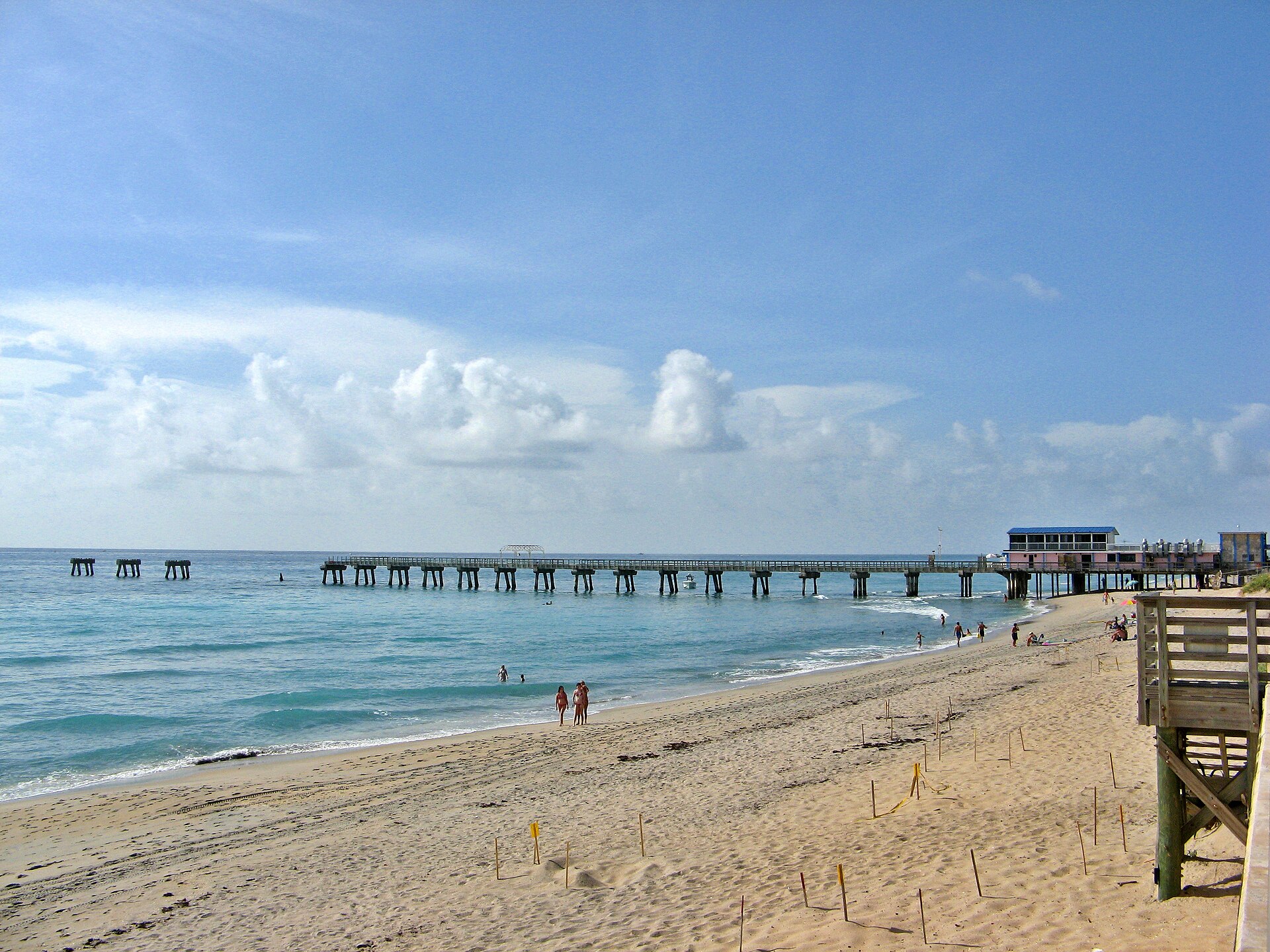 Lake Worth Pier in Palm Beach County, Florida. — Lake Worth Beach, Florida