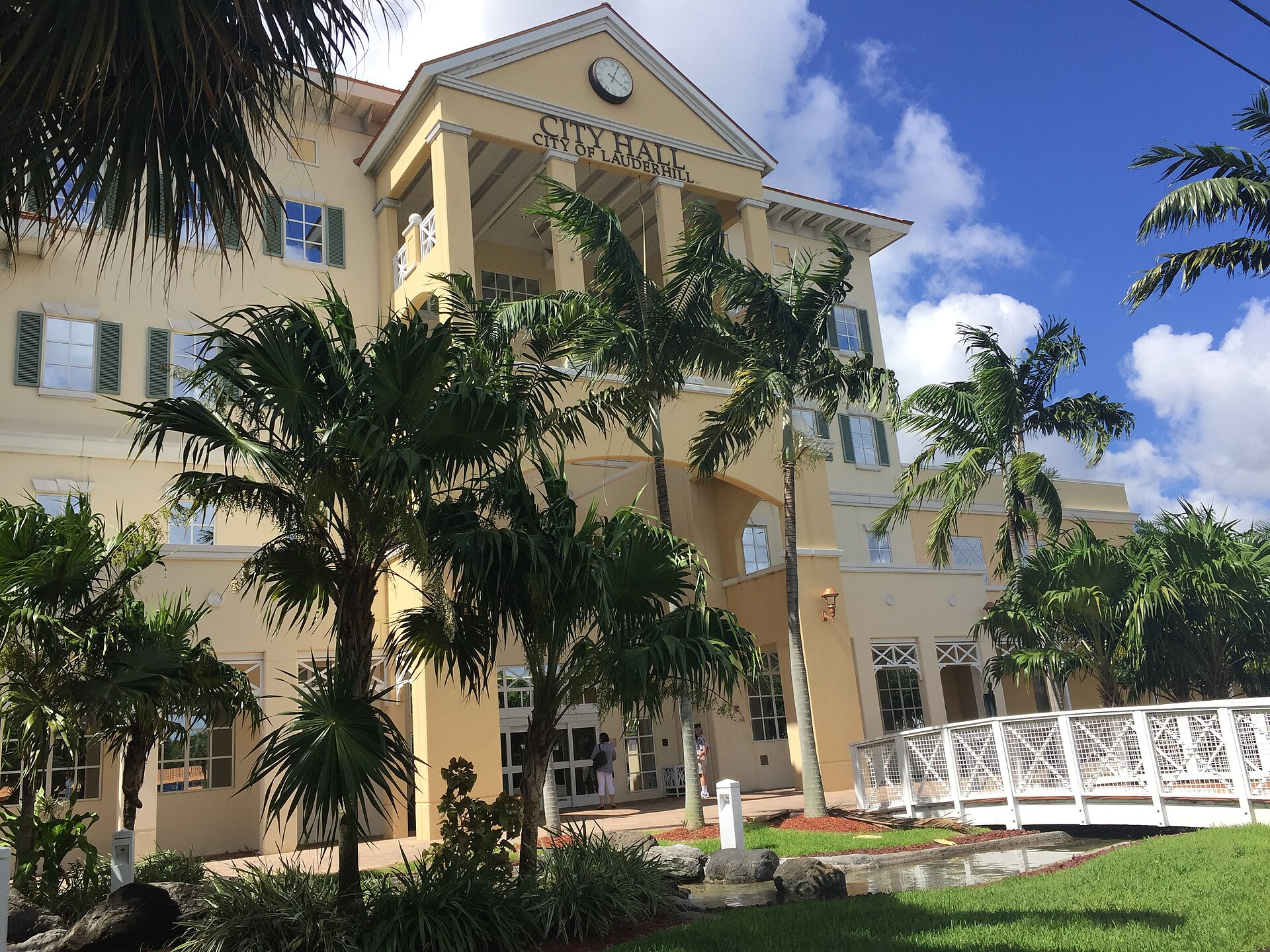 City Hall in Lauderhill, Florida
