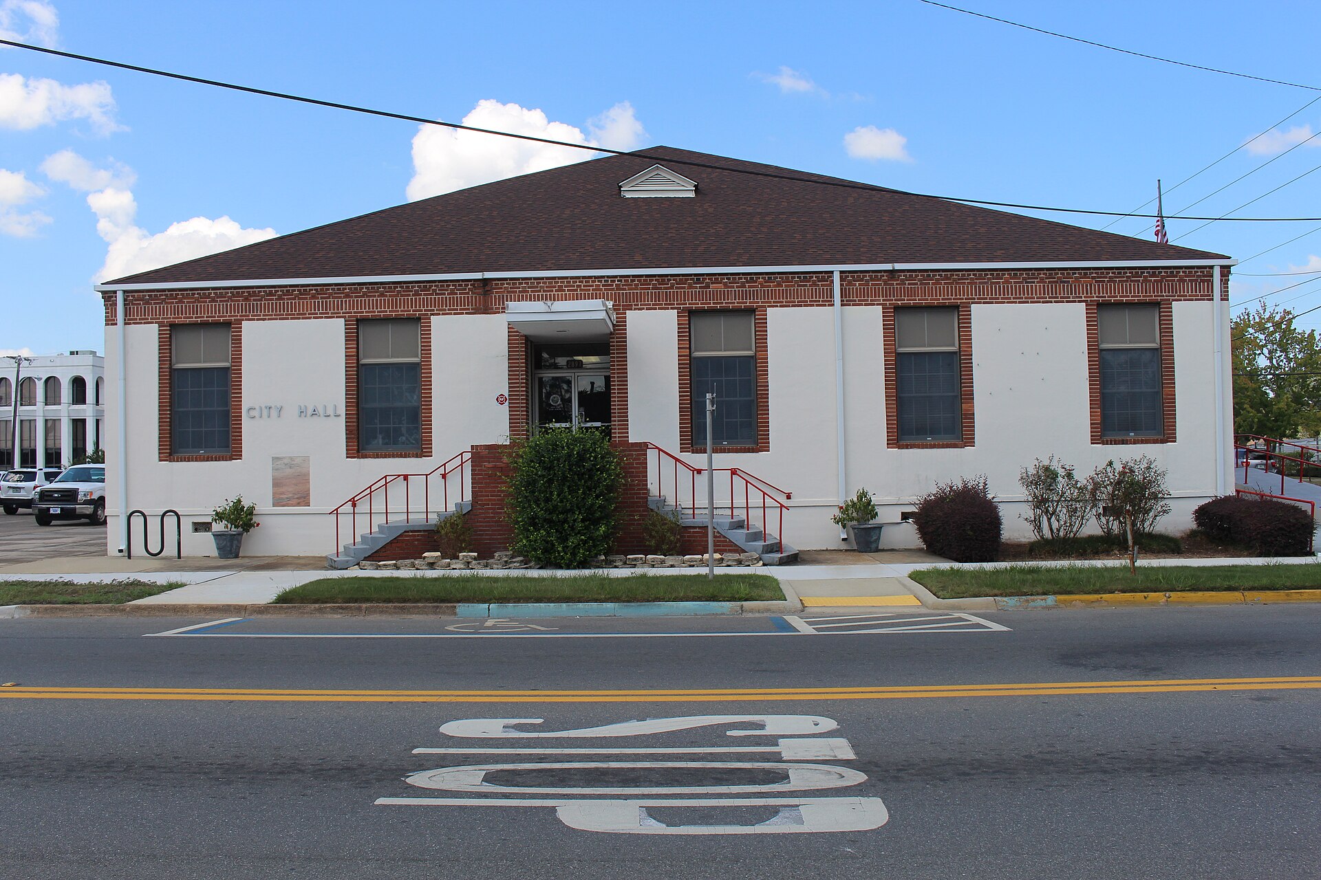Marianna City Hall, Marianna Historic District, Marianna, Jackson County, Florida
