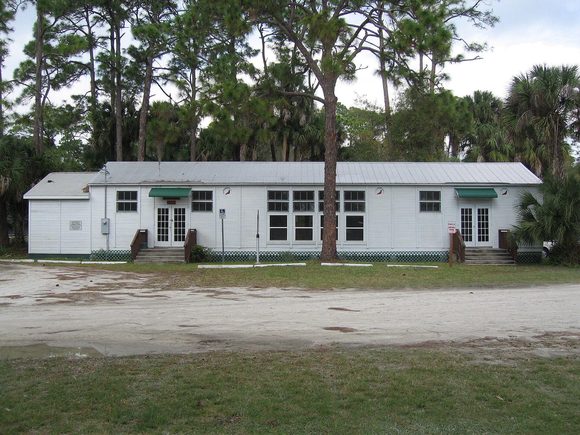 Original Melbourne Village Hall, Hall Road, Melbourne Village, Florida.