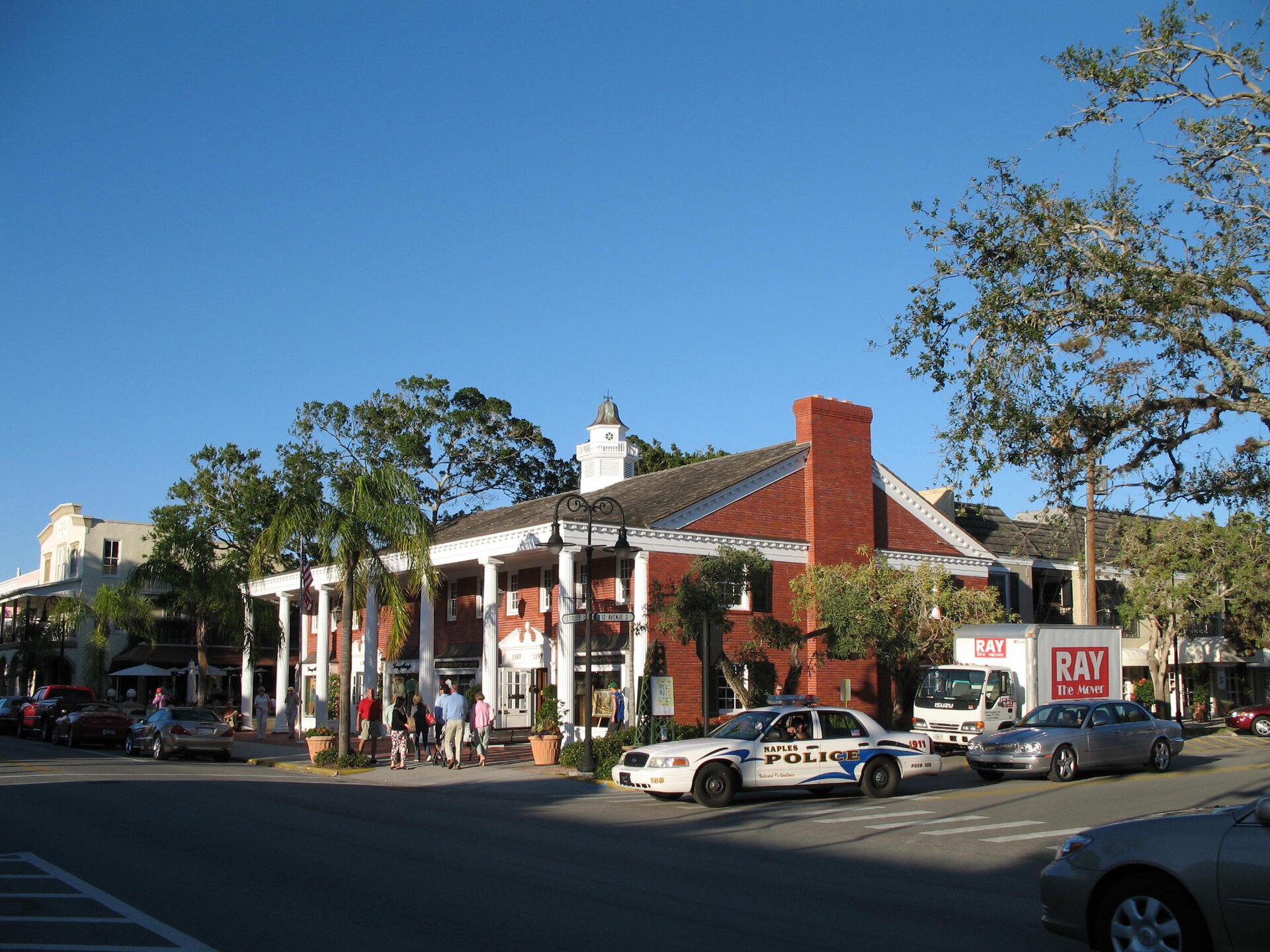 The historic centre of Naples, Florida