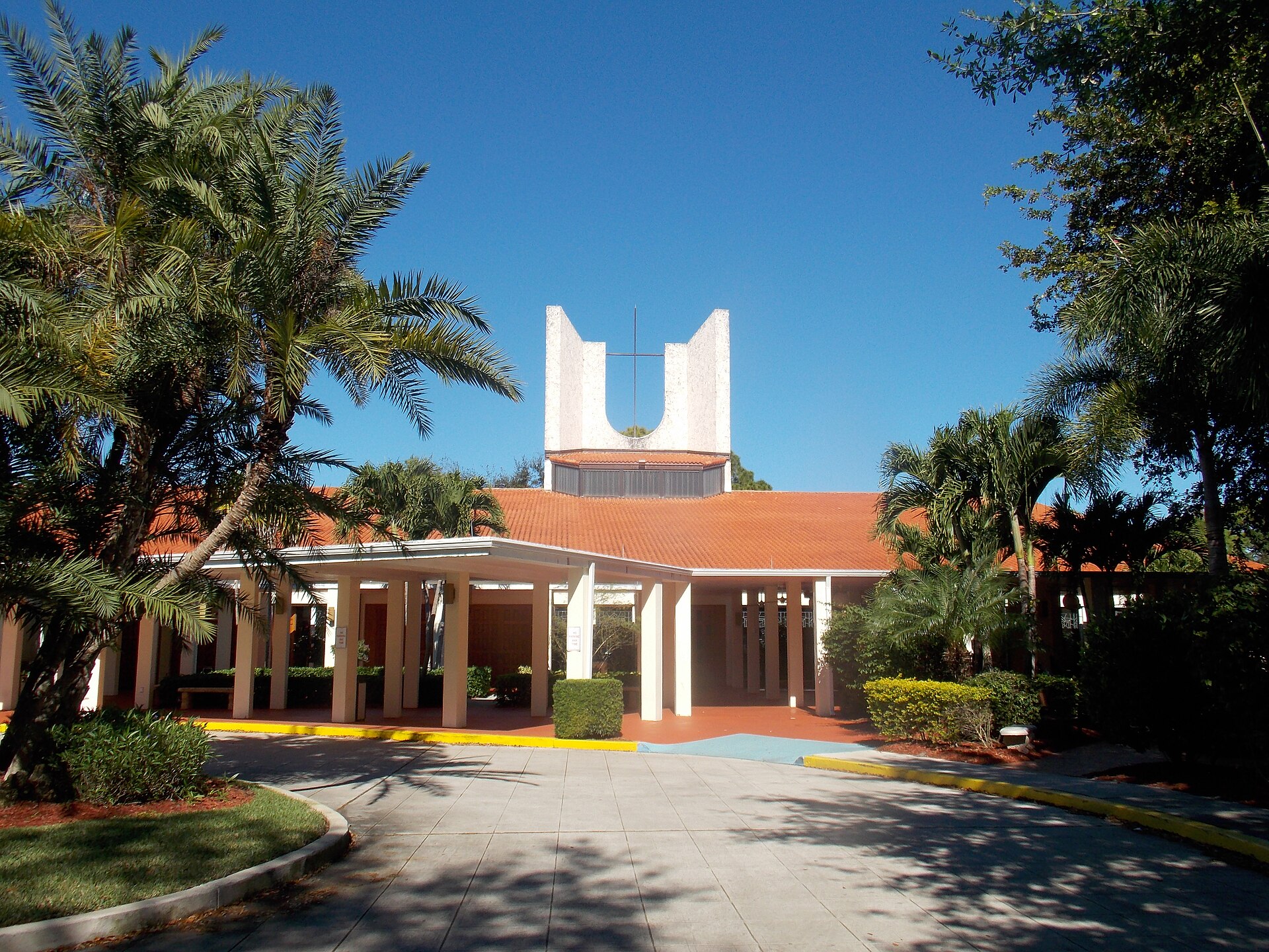 Cathedral of St. Ignatius Loyola in Palm Beach Gardens, Florida