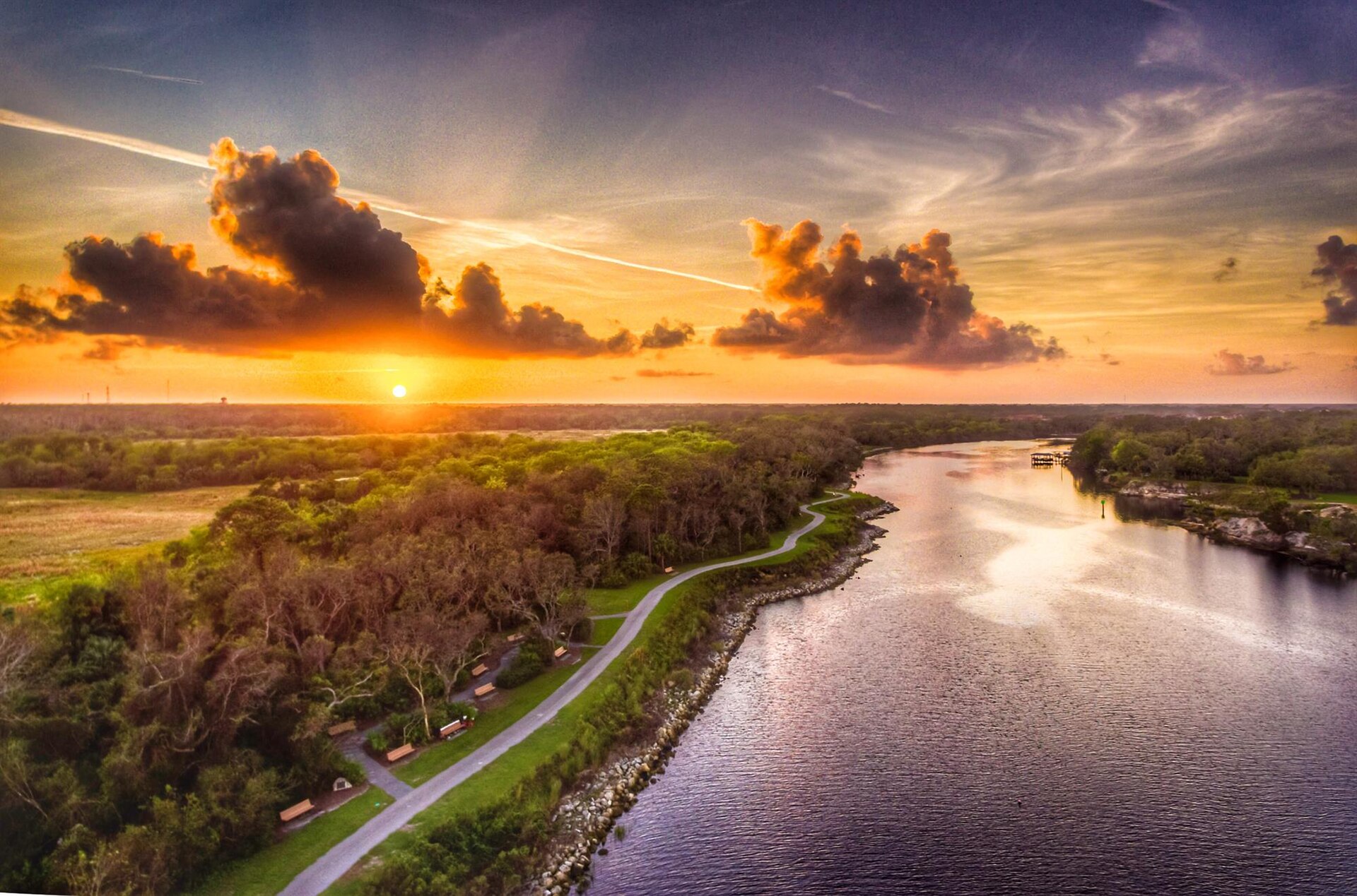 Palm Coast Sunset — Florida