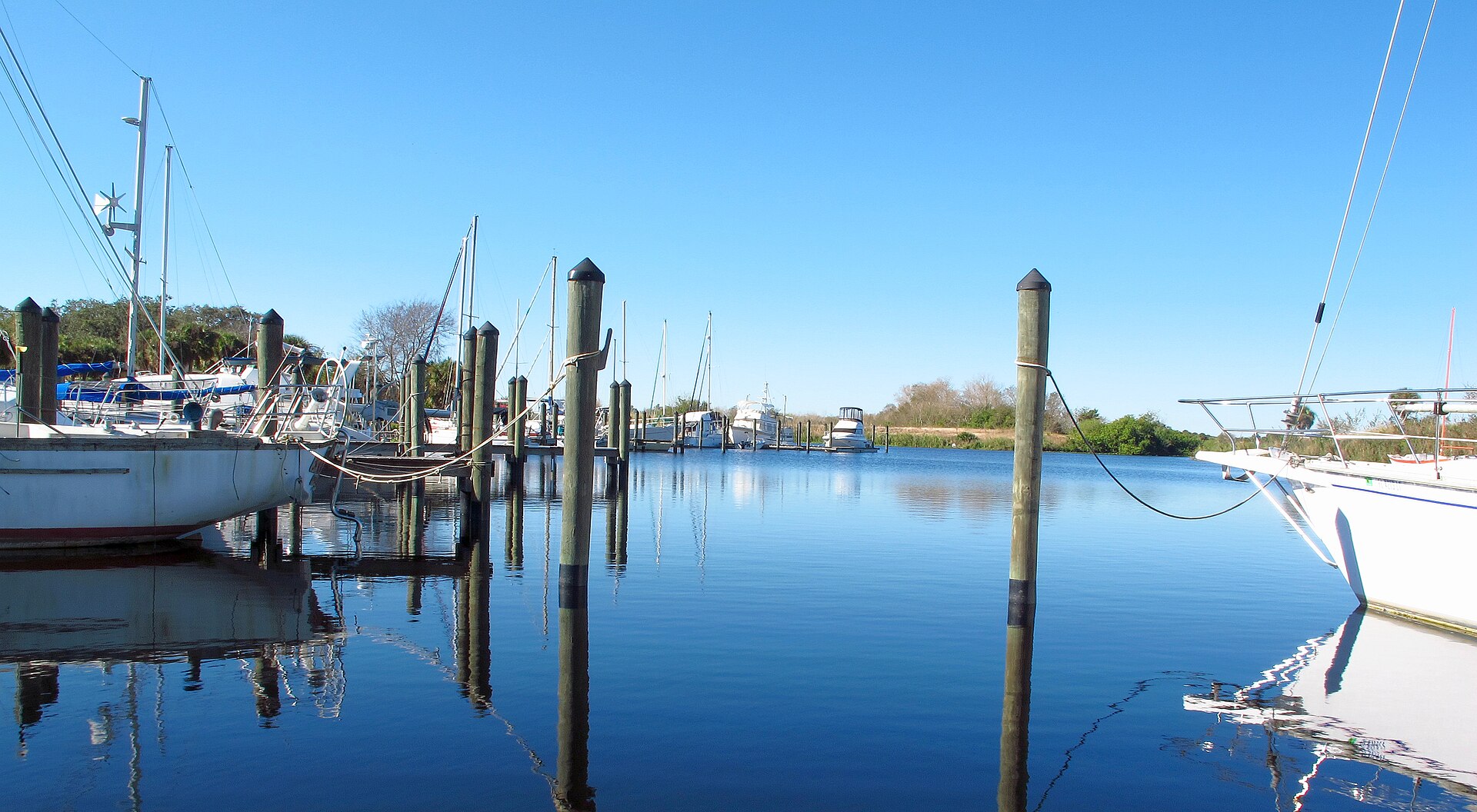 Port Labelle Marina in Port LaBelle, Florida.