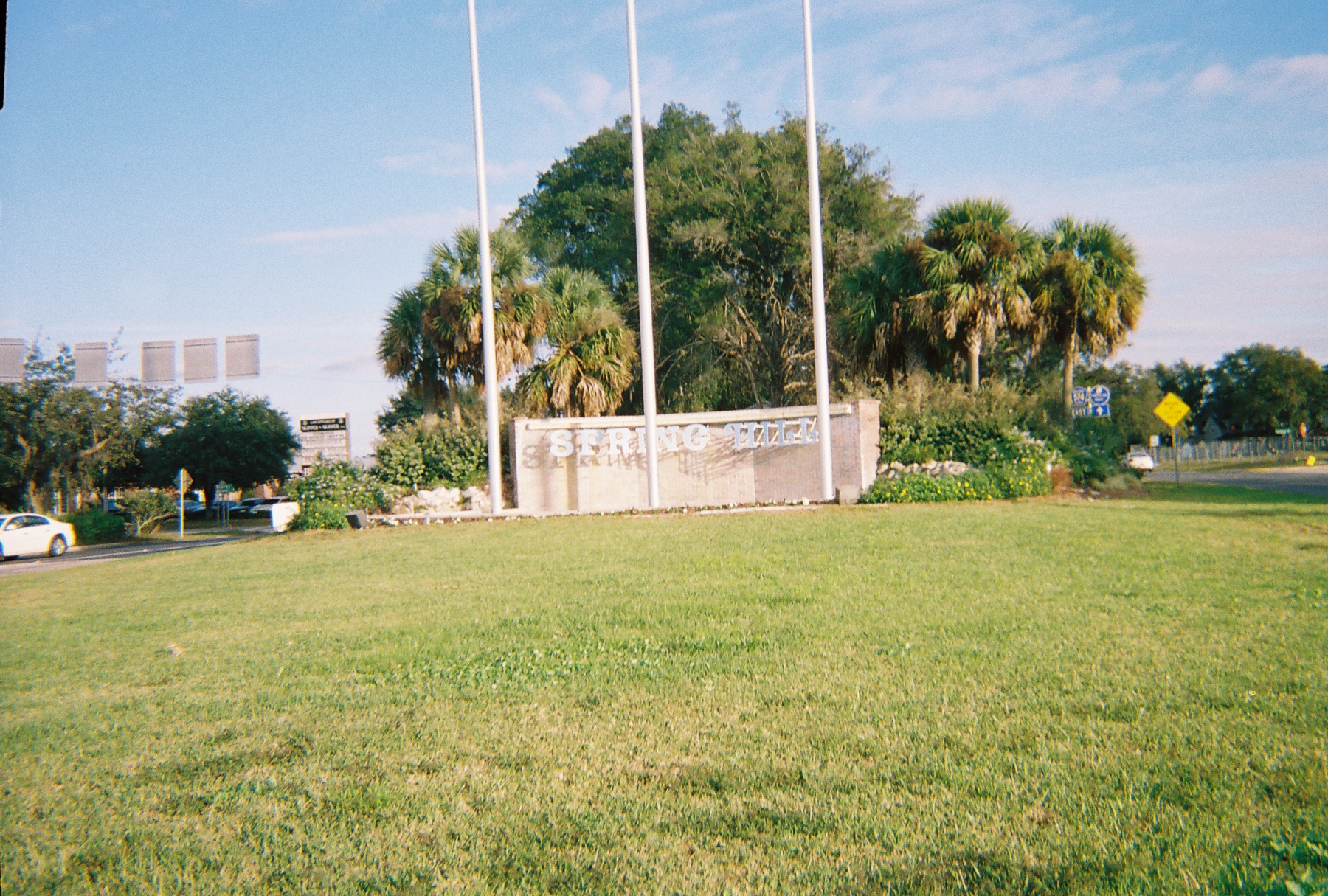 The gateway of Spring Hill, Florida on U.S.