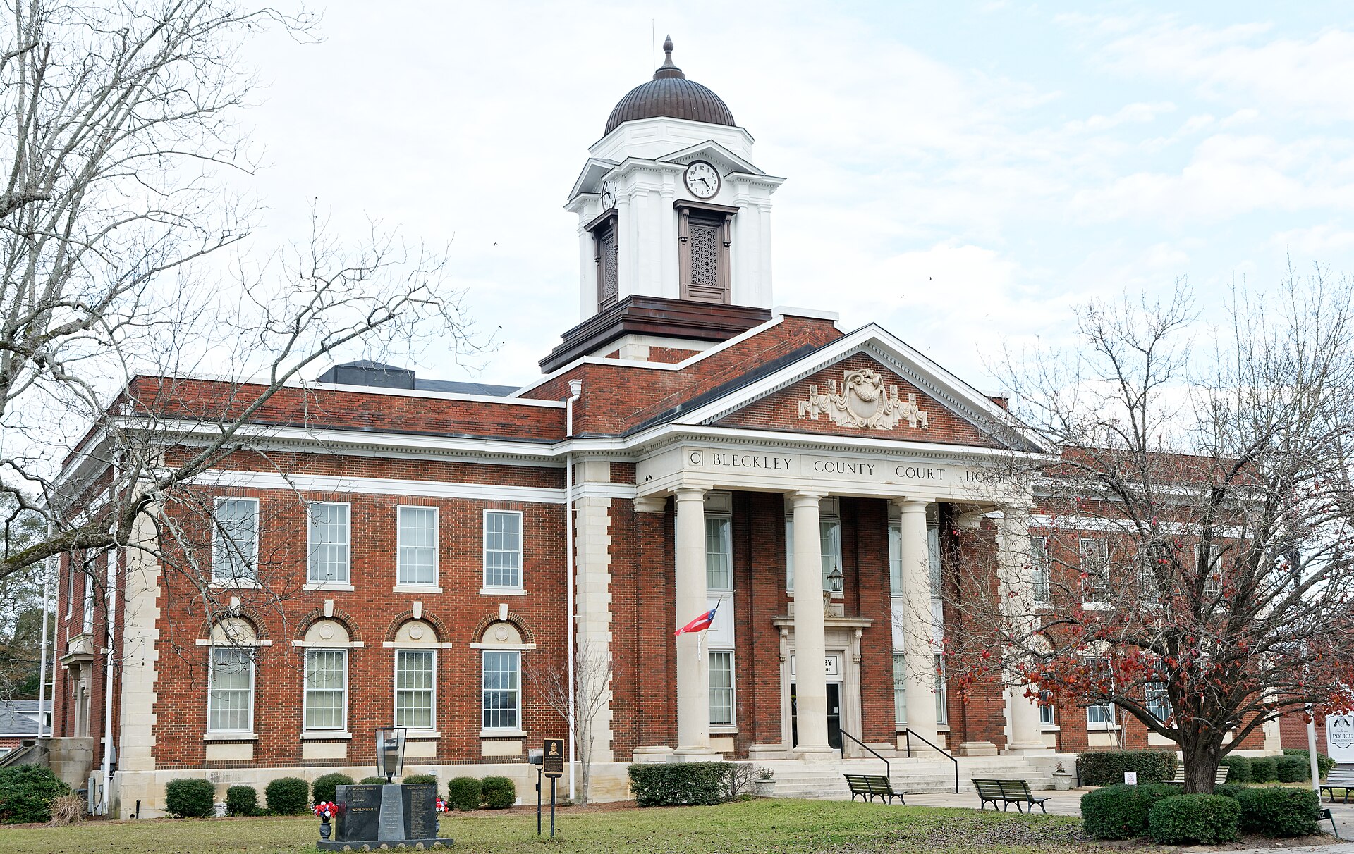 Bleckley County Courthouse in Cochran, Georgia, U.S.