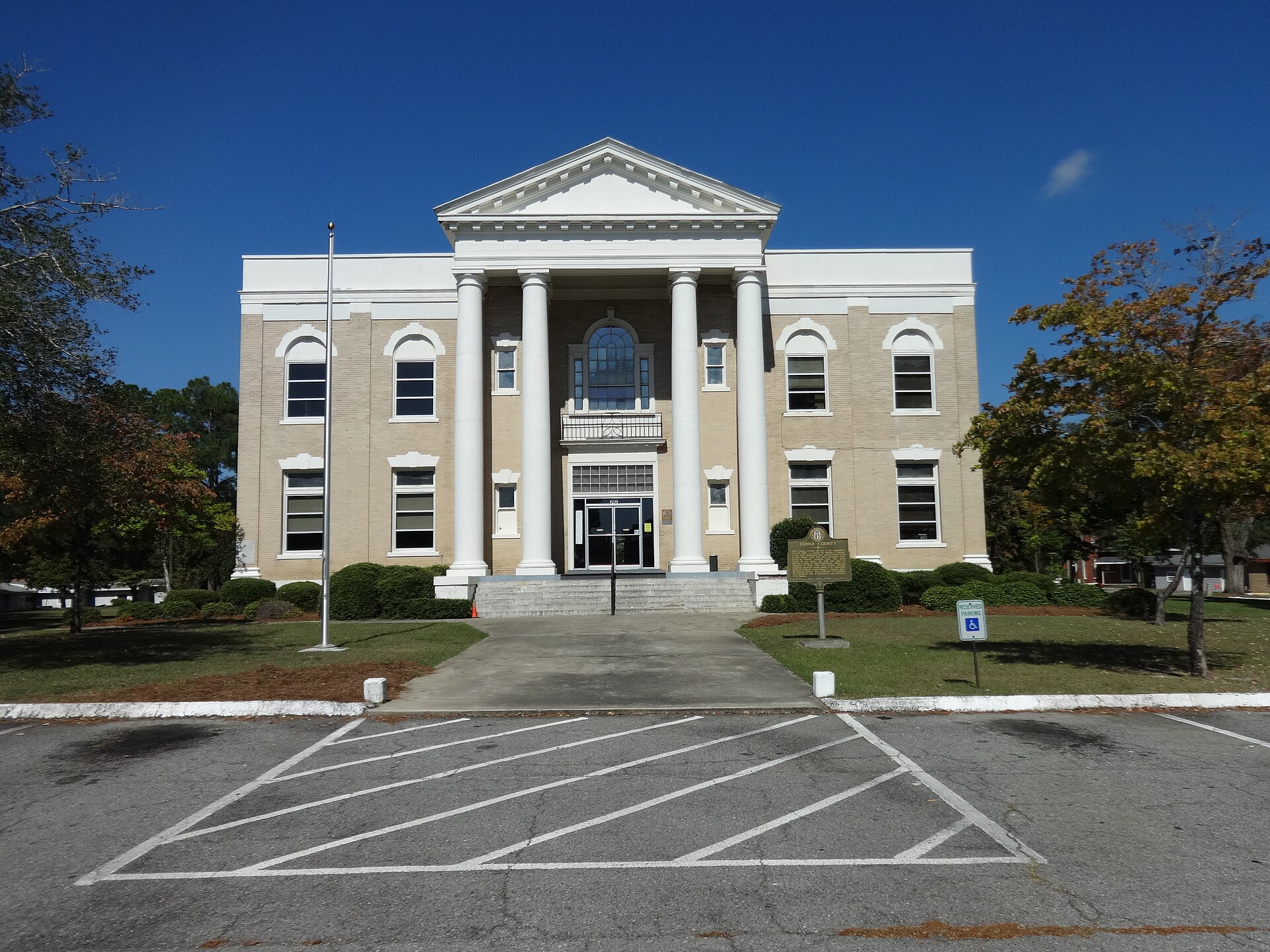 Dodge County Courthouse, Eastman, Dodge County, Georgia