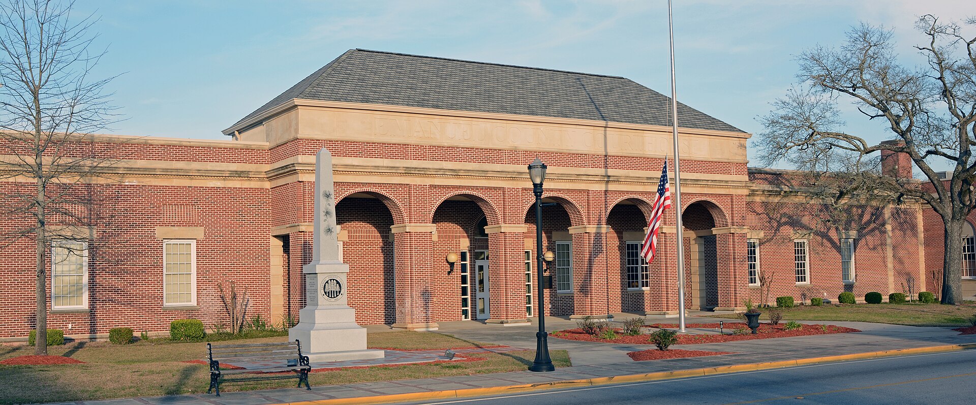 The Emanuel County Courthouse in Swainsboro, Georgia, US