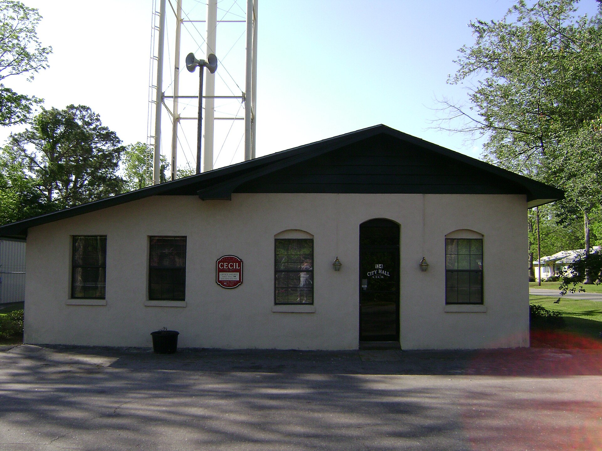 Cecil City Hall in Cecil, Georgia