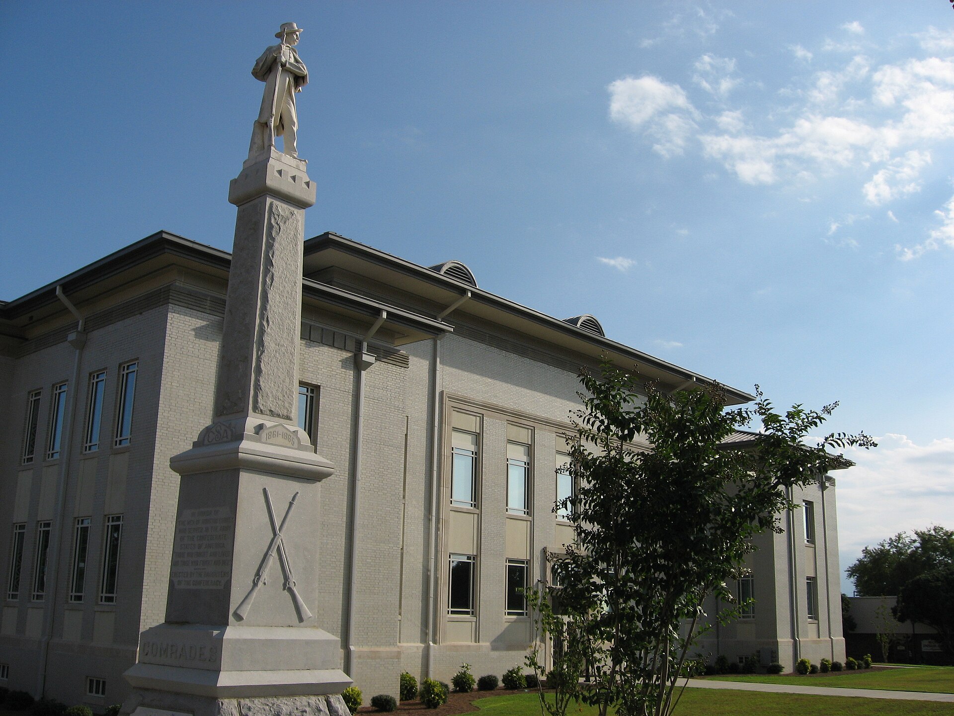 Houston County courthouse in Perry, Georgia