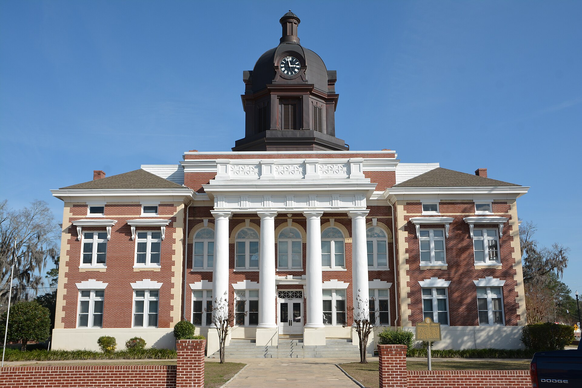 Montgomery County Courthouse (Mount Vernon, Georgia) This is an image of a place or building that is listed on the National Register of Historic Places in the United States of America.