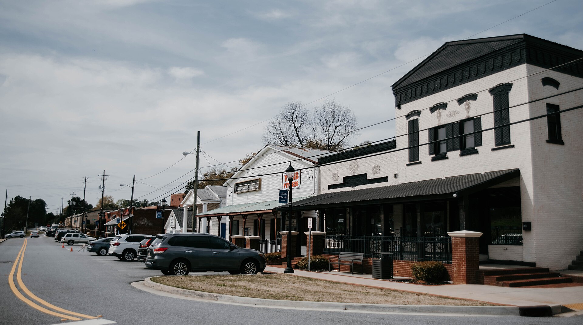 2nd Avenue is home to Dacula's original commercial center. — Georgia