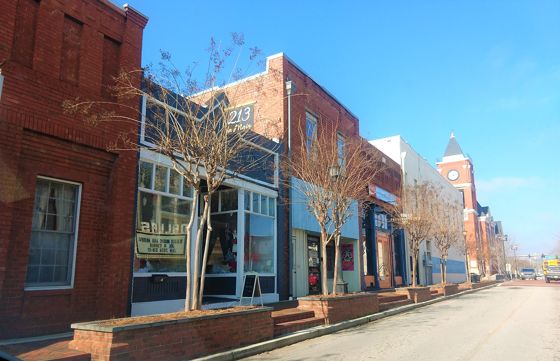 View of Main Street in Dallas, GA. — Georgia