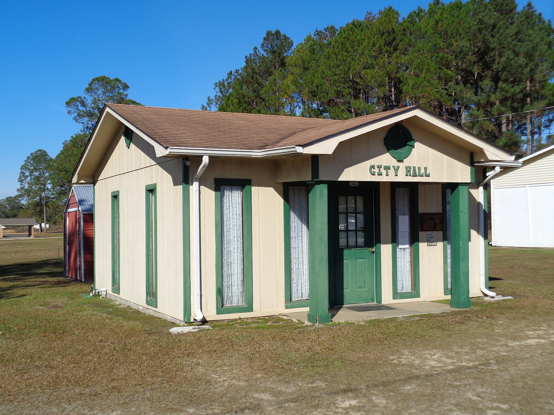 Denton City Hall, Denton, Jeff Davis County, Georgia
