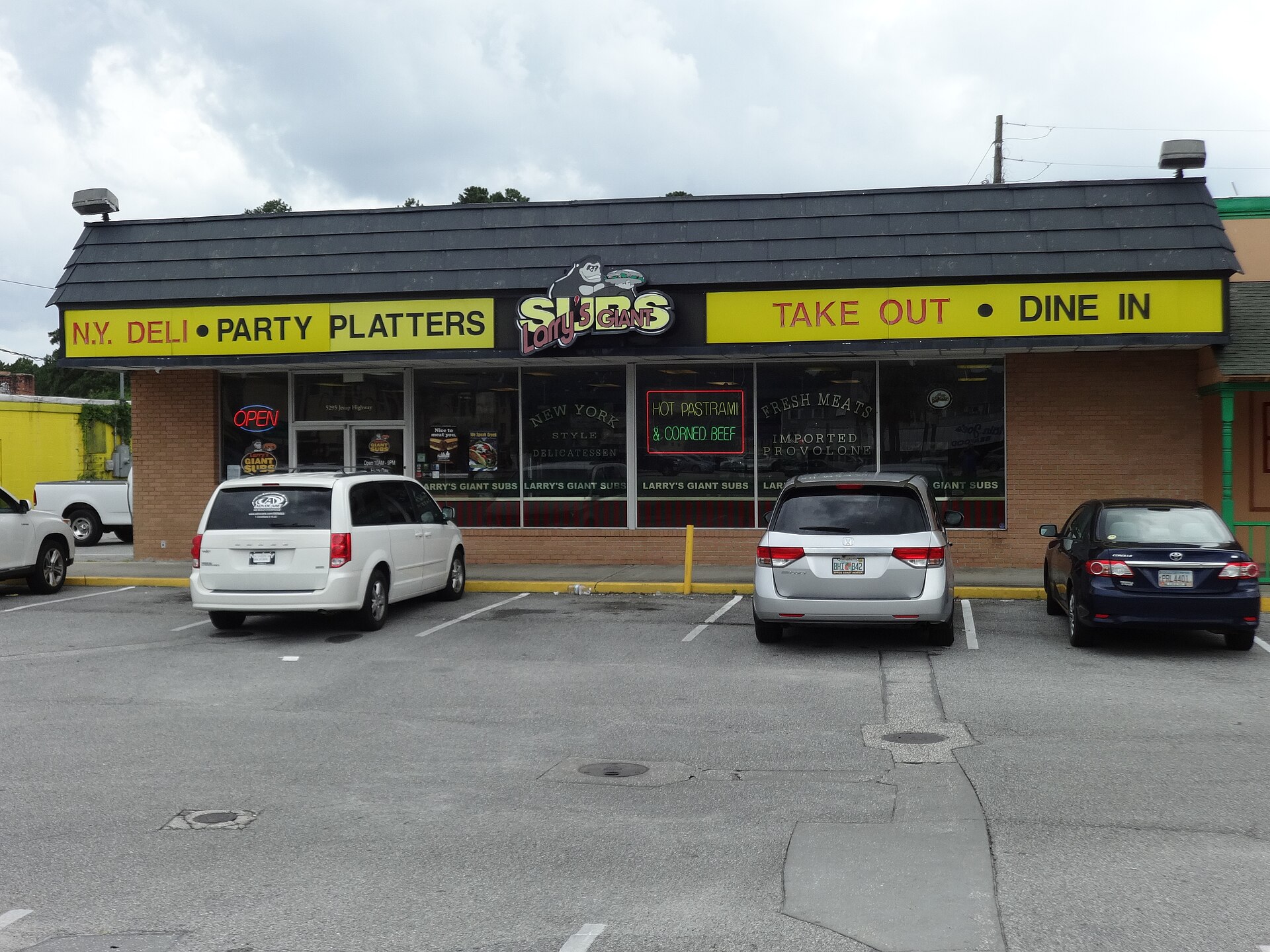 Larry's Giant Subs, US341, Dock Junction, Glynn County, Georga — Georgia