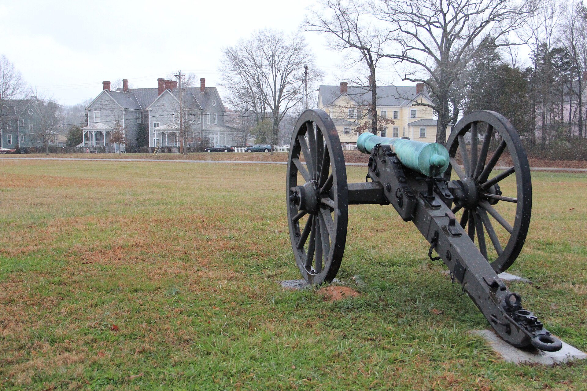 Fort Olgethorpe, GA, viewed from the Chickamauga and Chattanooga National Military Park. — Fort Oglethorpe, Georgia