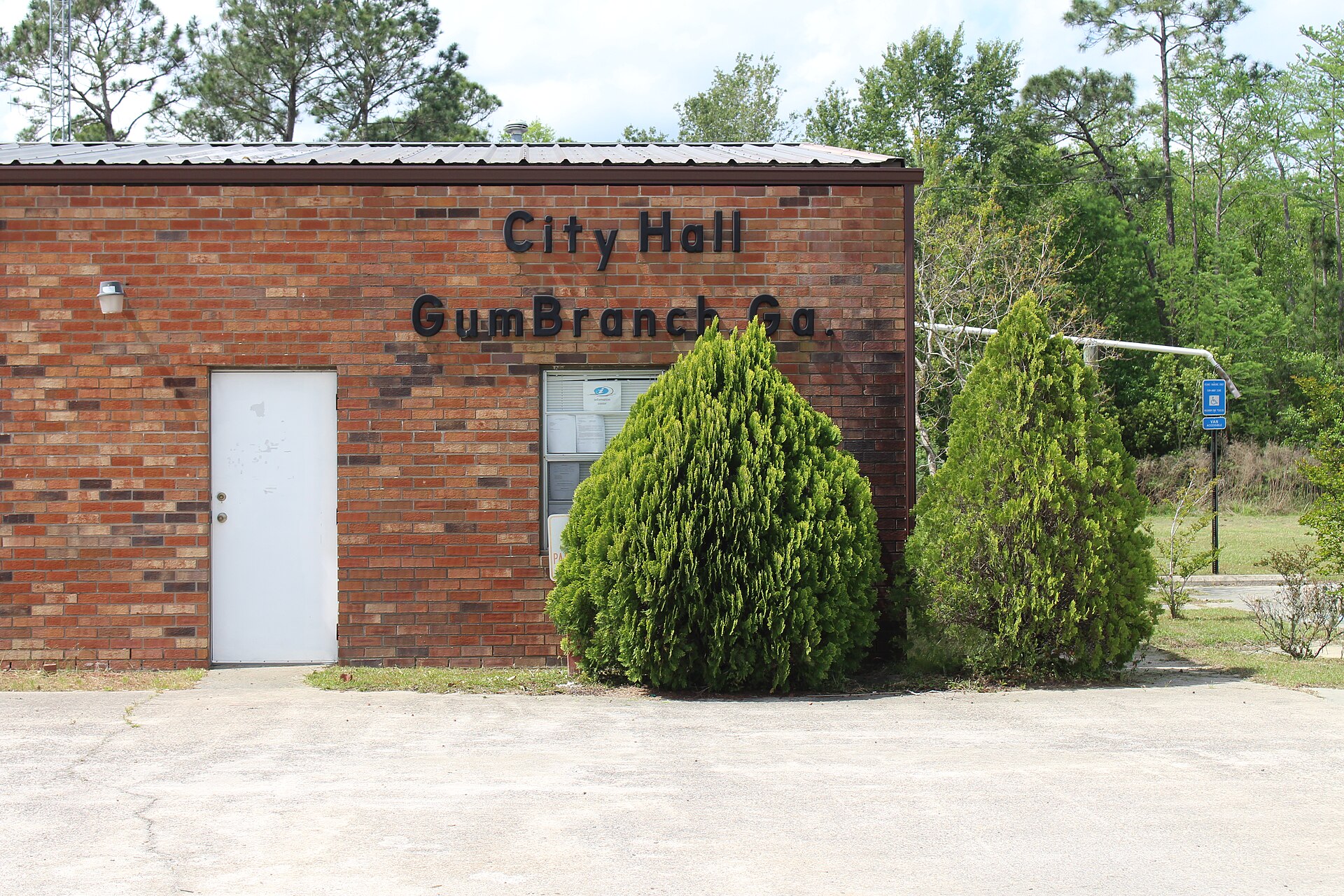 Gumbranch City Hall, Gumbranch, Liberty County, Georgia