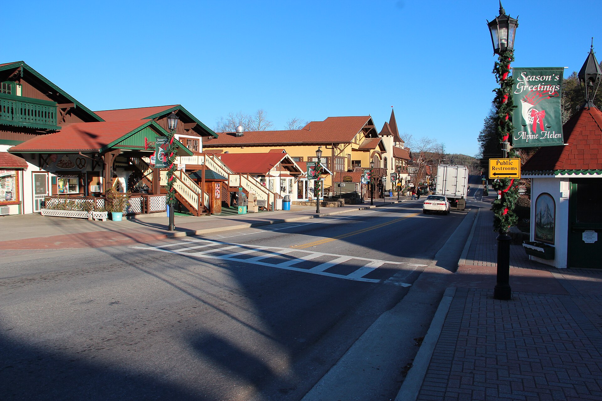 Downtown Helen. — Georgia
