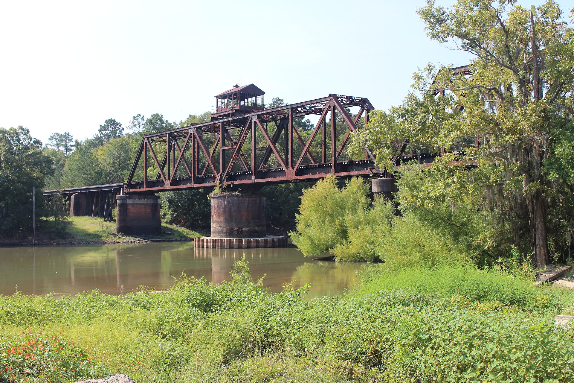 Ocmulgee Railroad bridge, Telfair County, Georgia — Lumber City, Georgia