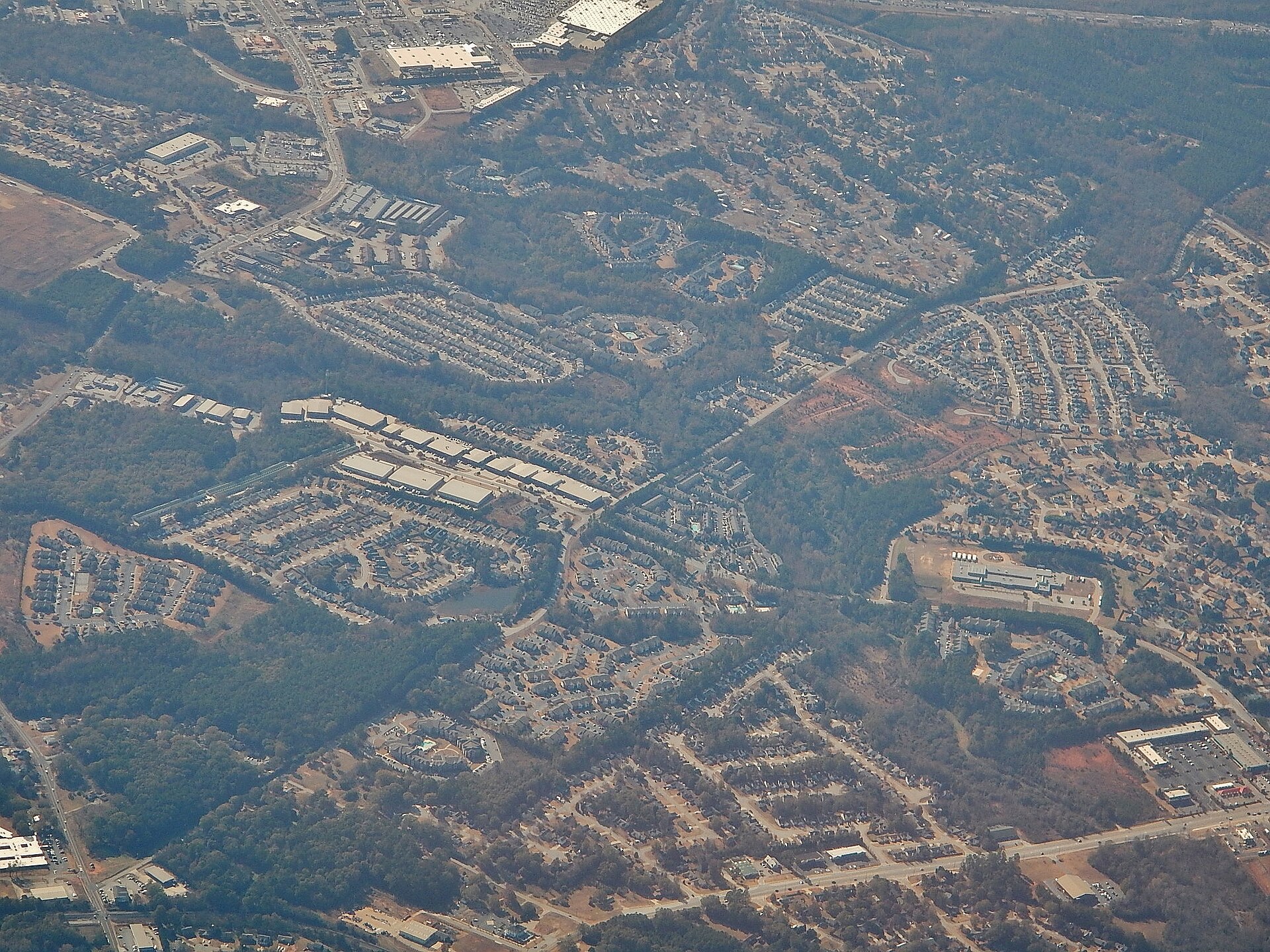 Flight in Hartsfield-Jackson Atlanta International Airport — McDonough, Georgia