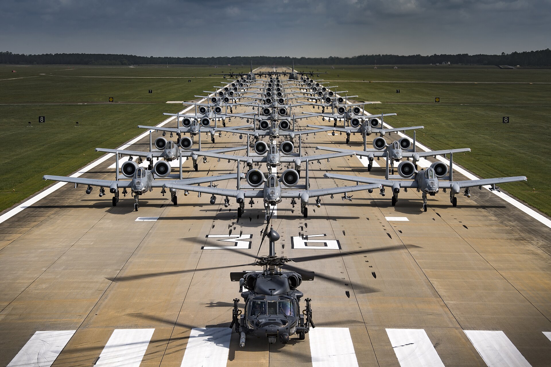 Aircraft from the 23d Wing conducted a surge exercise May 22, 2017, at Moody Air Force Base, Ga. — Moody AFB, Georgia
