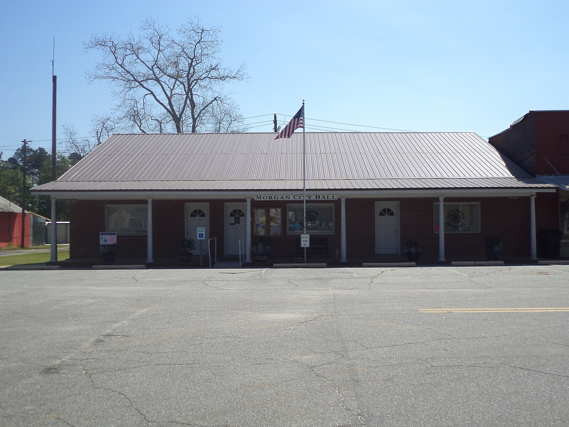 Morgan City Hall, Morgan, Calhoun County, Georgia