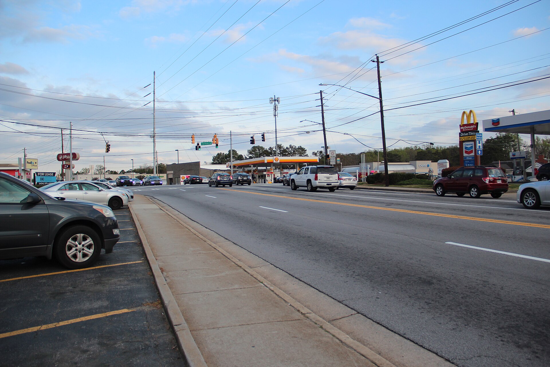 North Decatur Road in North Decatur CDP — Georgia
