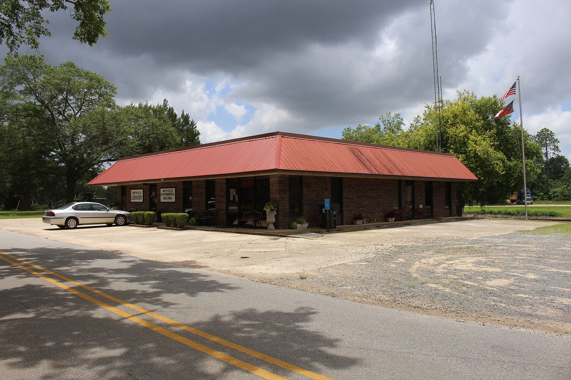 Smithville Governmental Building and Library, Smithville, Lee County, Georgia