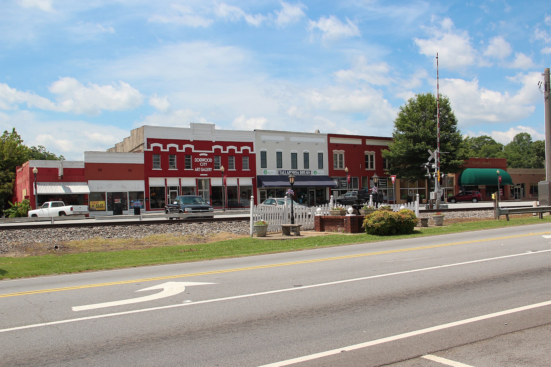 Downtown Tallapoosa, Georgia