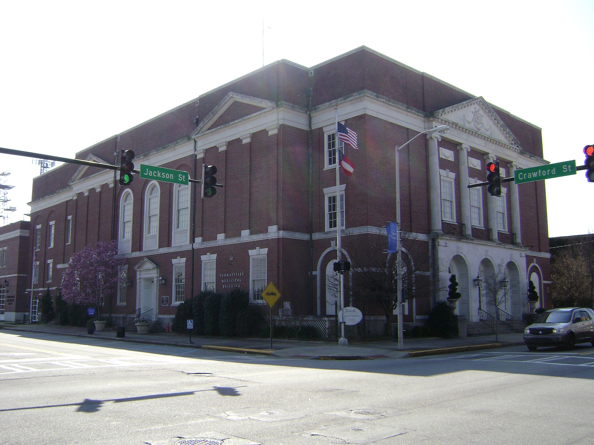 Thomasville Municipal Building (North corner) — Georgia