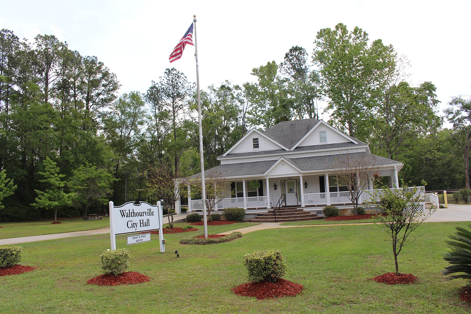 Walthourville City Hall, Walthourville, Liberty County, Georgia