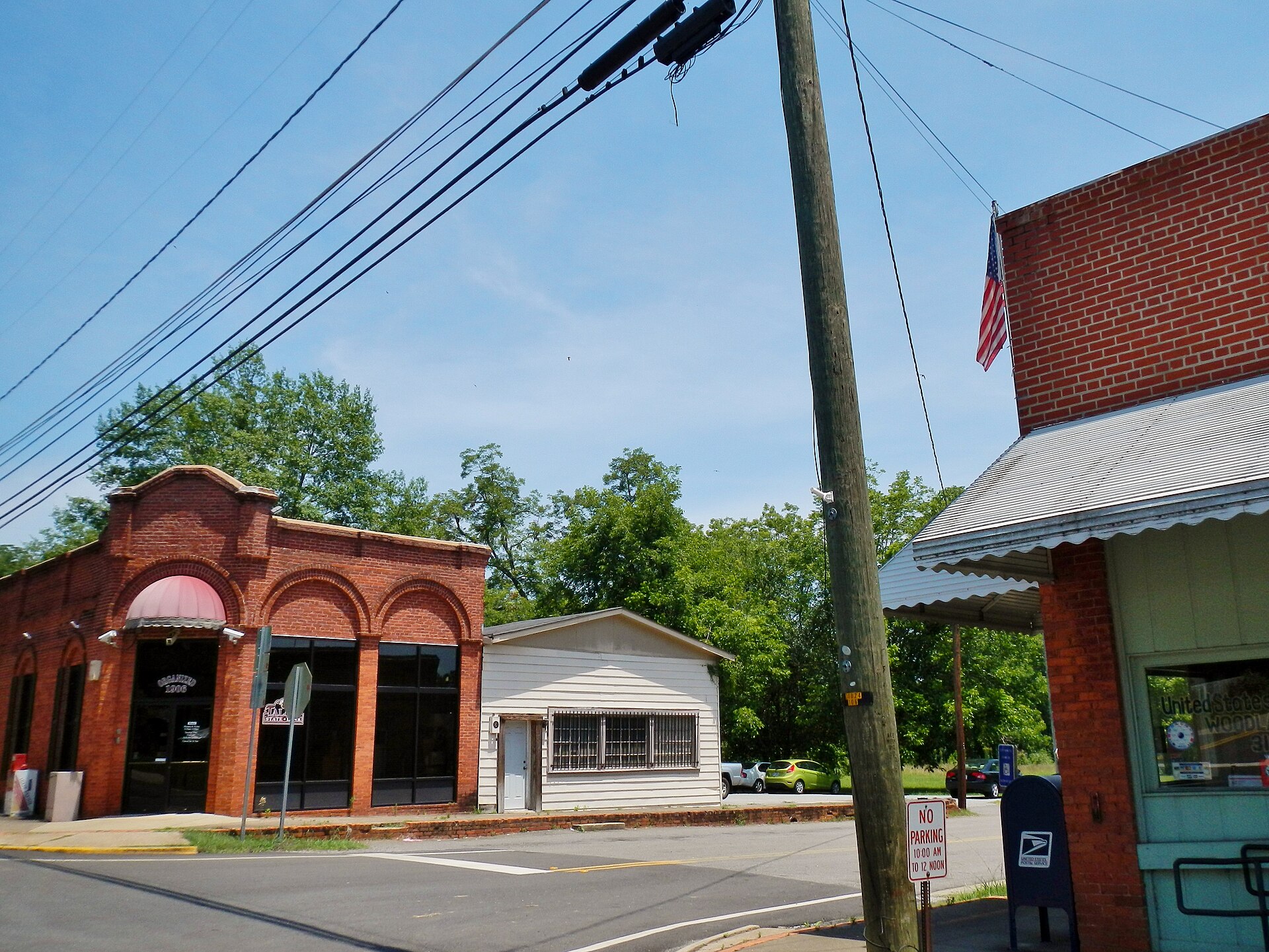 This is a photograph of Woodland, GA. — Georgia