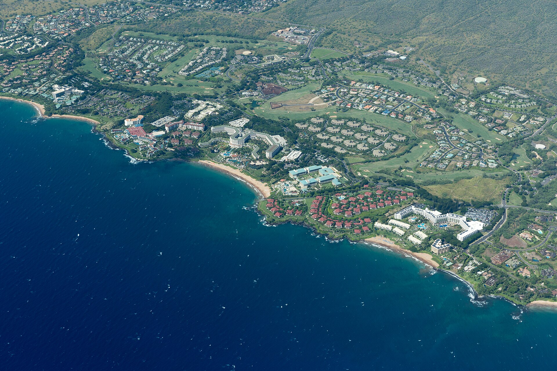Wailea with Wailea Beach — Hawaii
