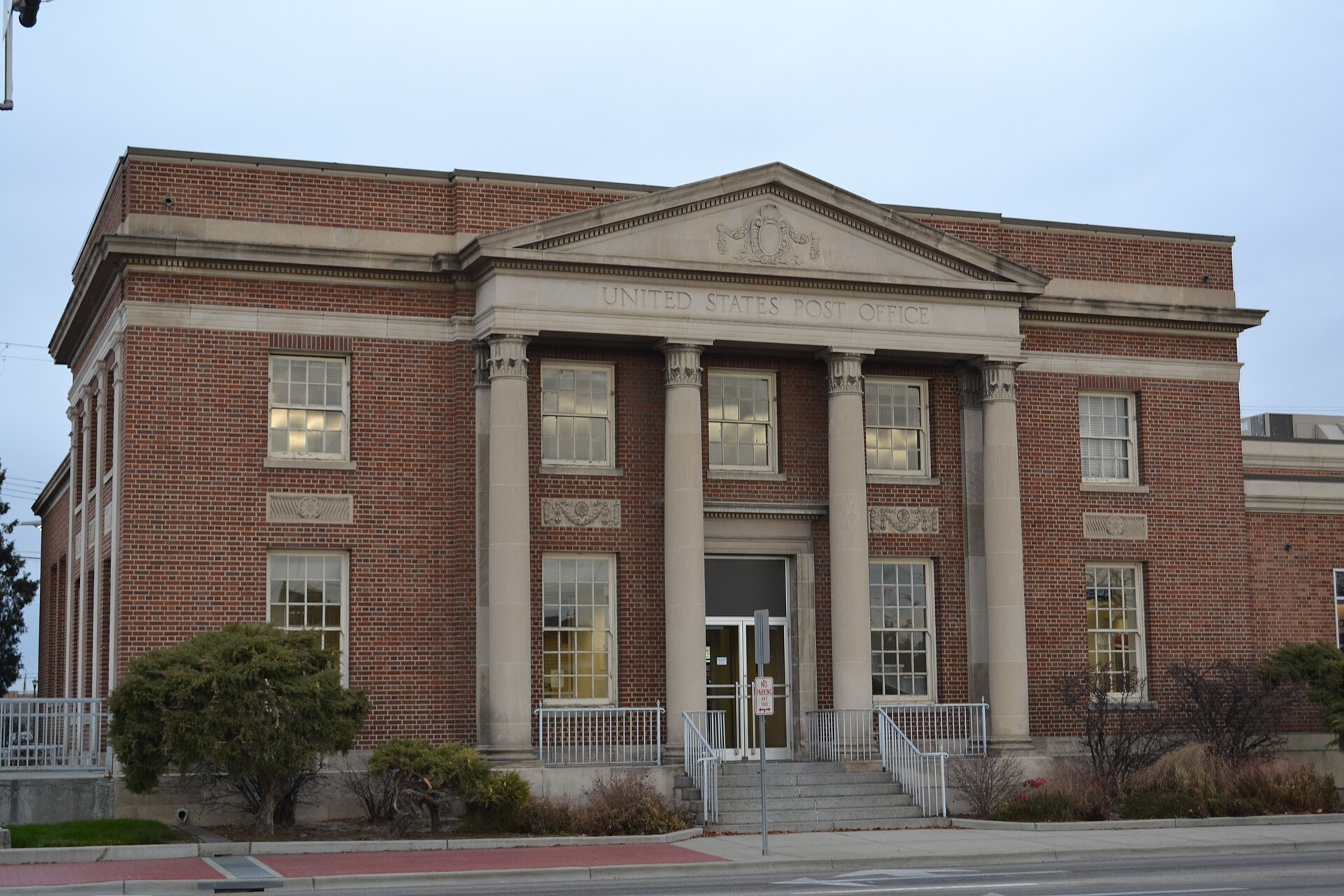 Post Office (Nampa, Idaho) This is an image of a place or building that is listed on the National Register of Historic Places in the United States of America. Its reference number is 89000132 (Wikidata).