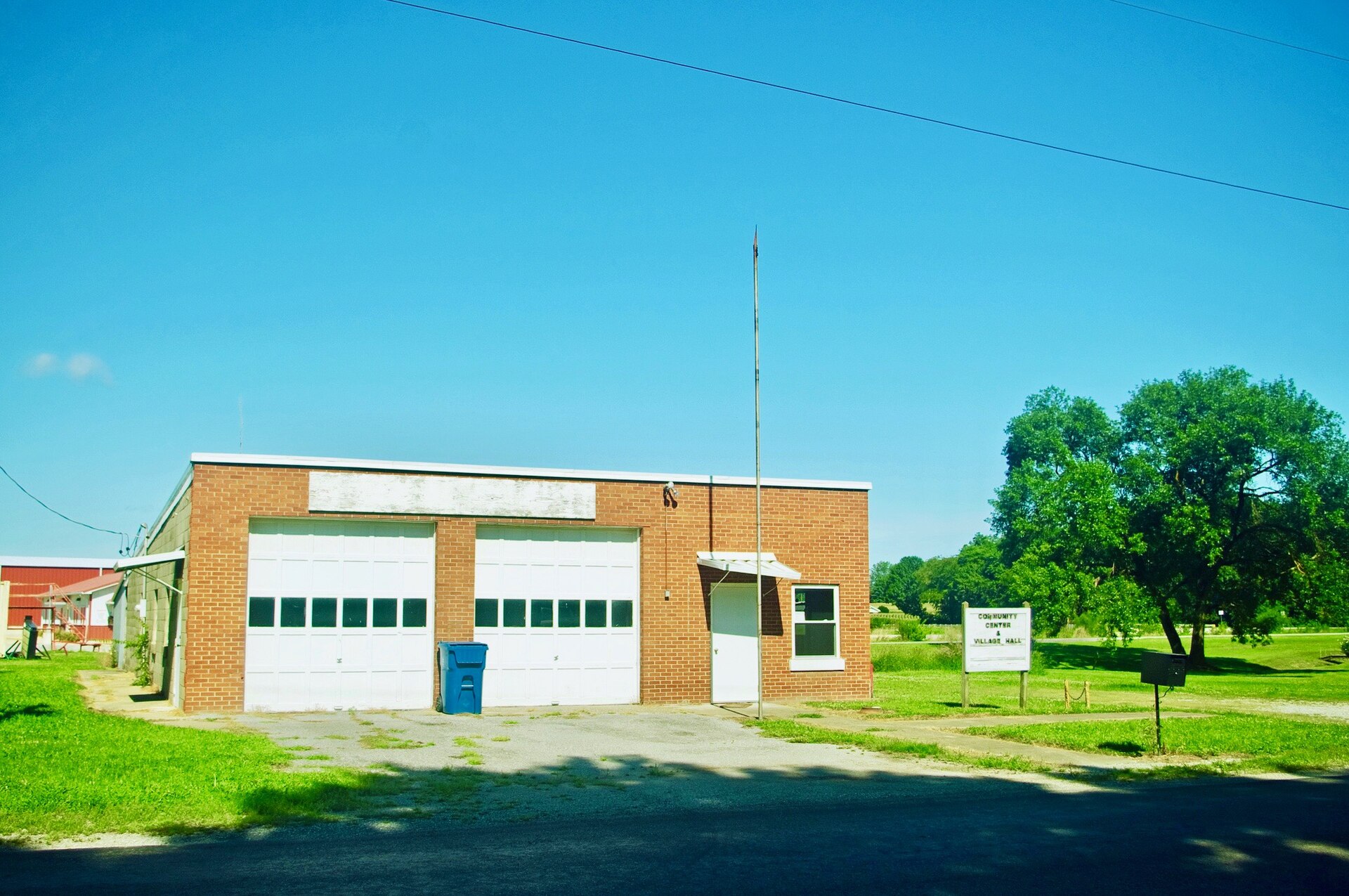 Browns Village Hall and Community Center in Browns, Illinois, United States.