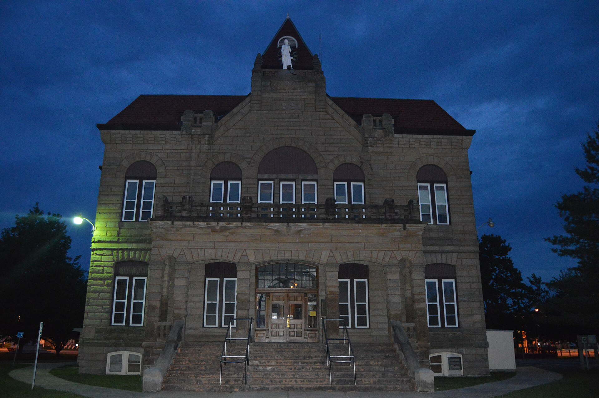 Courthouse in Carrollton, Illinois