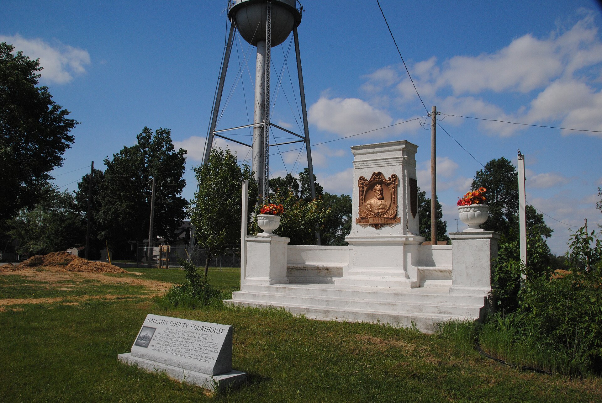 Monument in Equality, Illinois