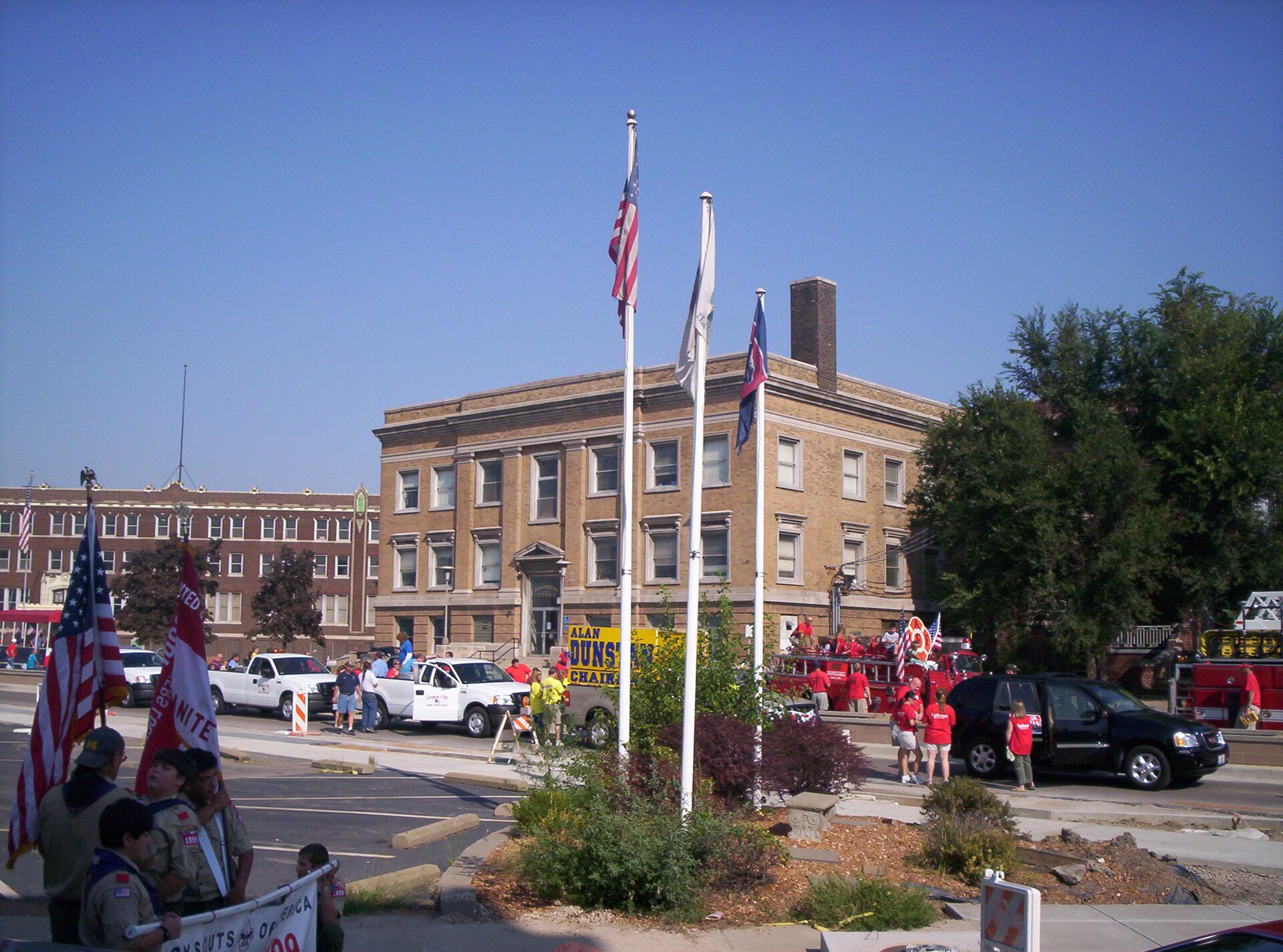 City hall in Granite City, Illinois