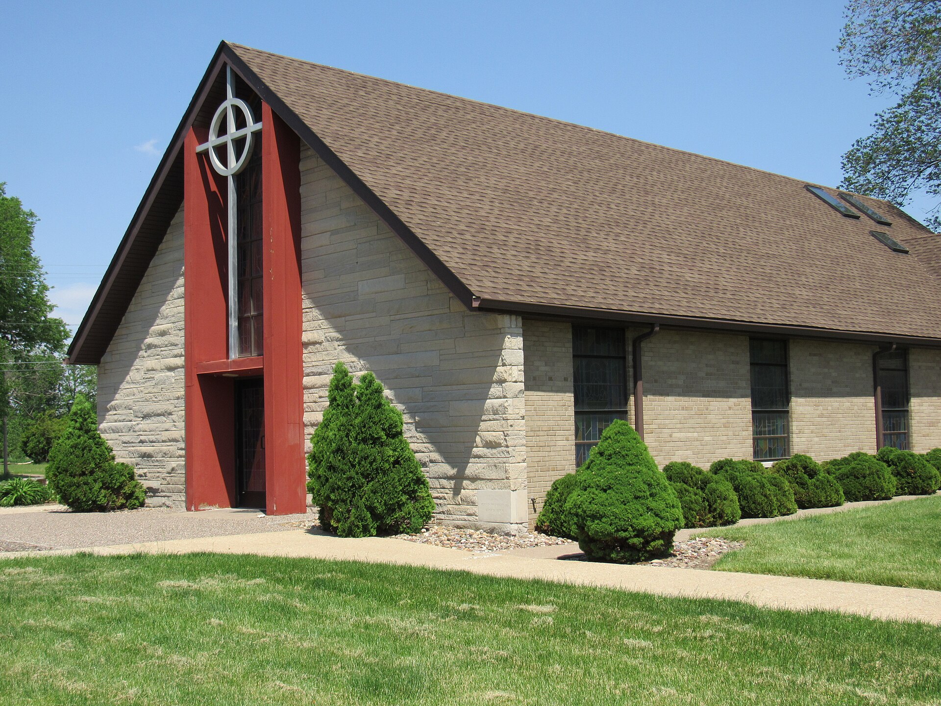 Church in Hampton, Illinois