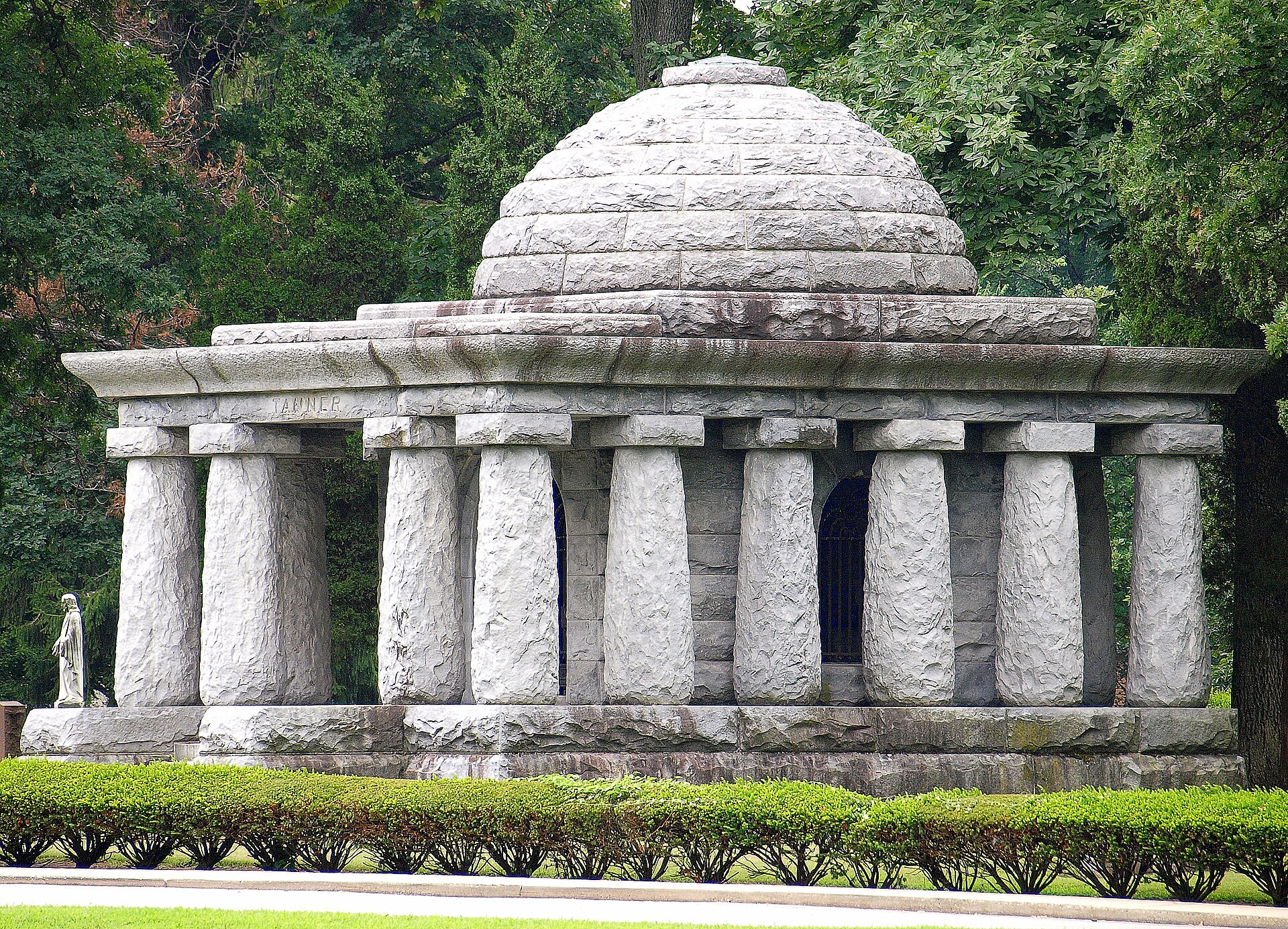 Governor Tanner's Memorial in Jerome, Illinois