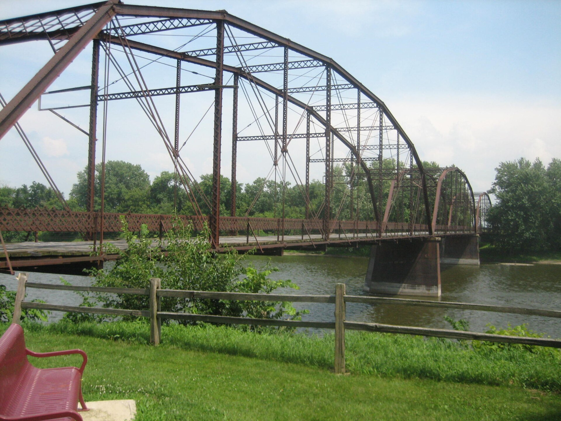 Bridge in Lyndon, Illinois