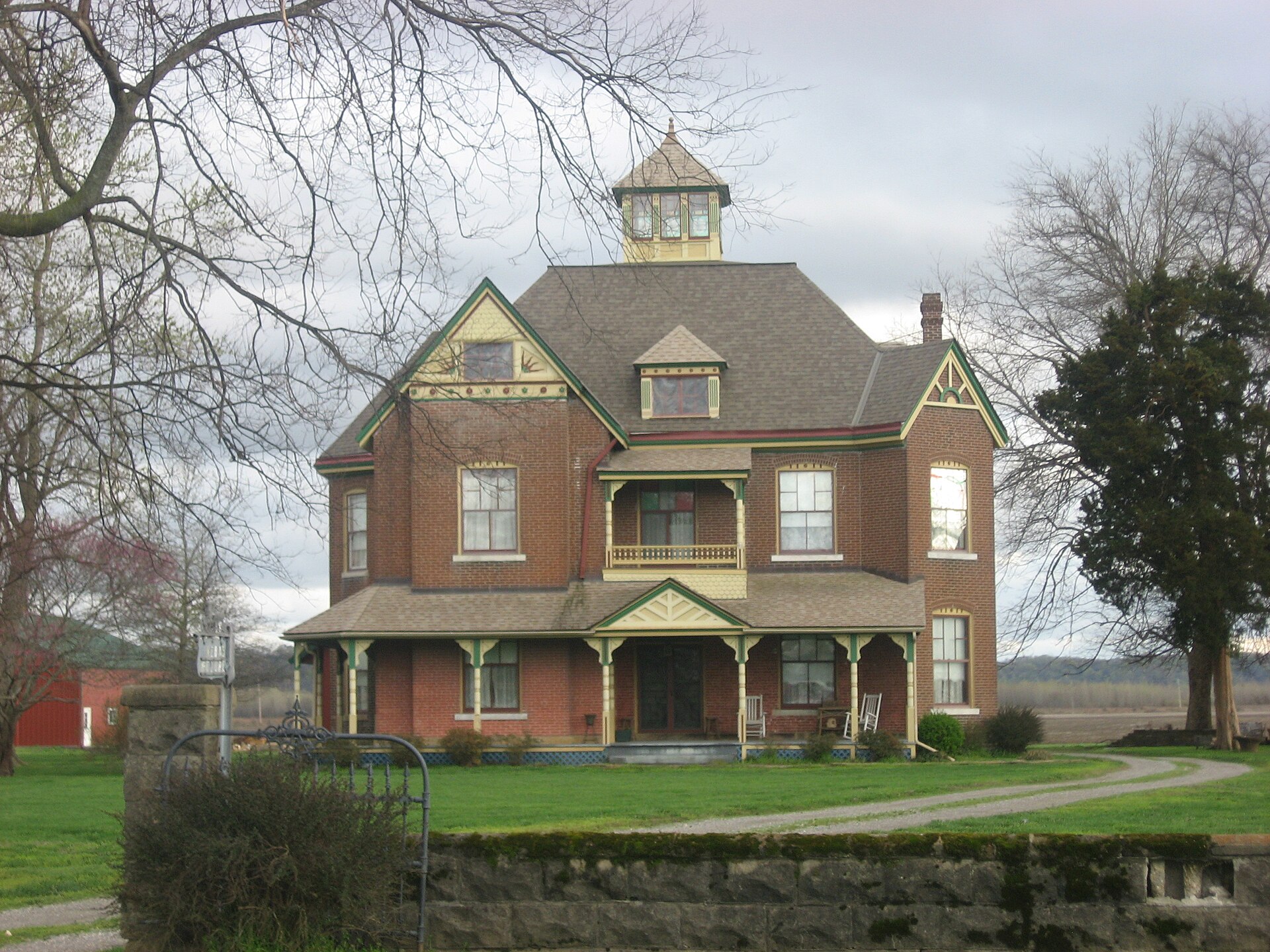 Front of the Thomas J. — McClure, Illinois