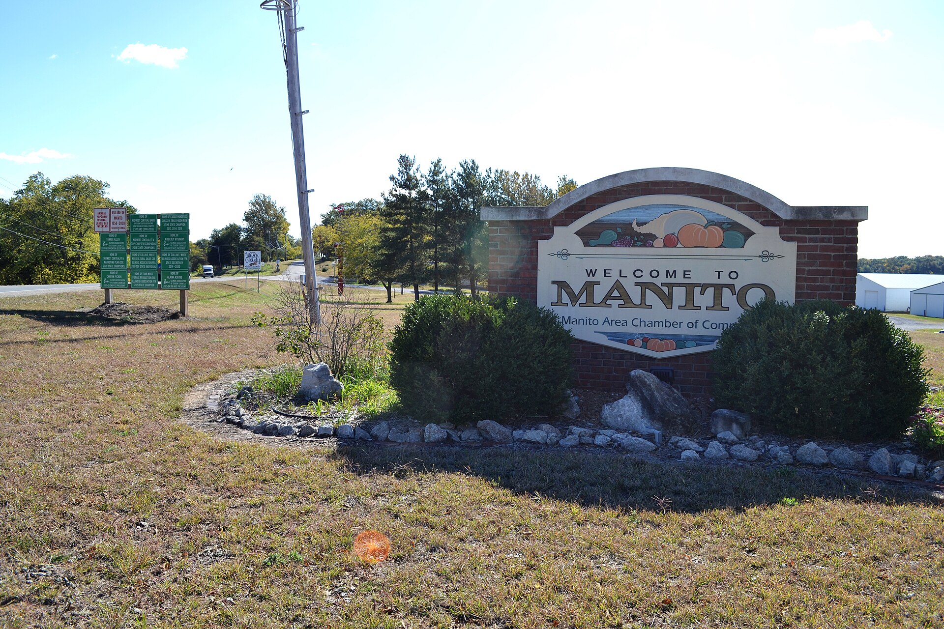 Outdoor view in Manito, Illinois